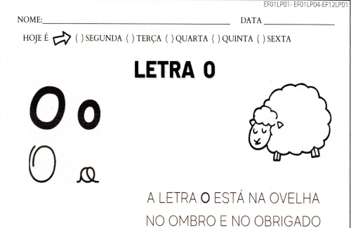 LETRA O